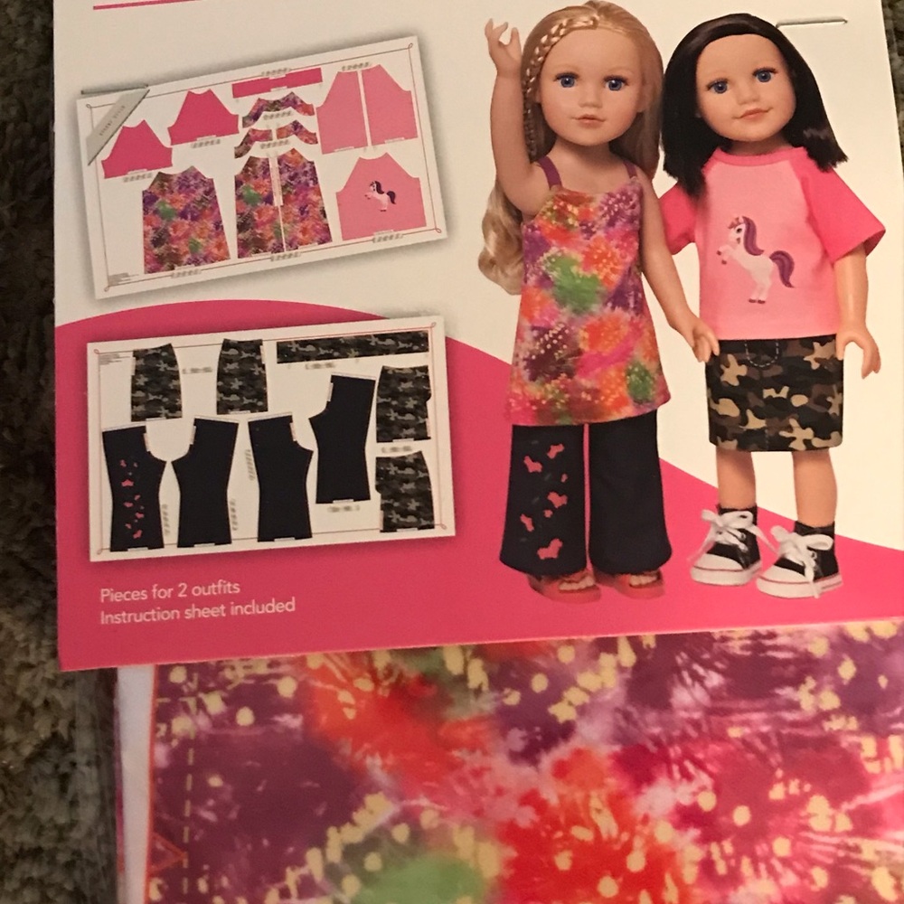 Simplicity Doll Clothes Sewing Patterns American doll size 18” girl - Picture 4 of 8